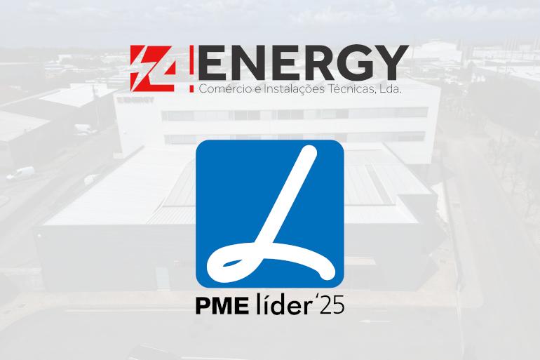 4ENERGY Distinguida como PME Líder 2025 pelo IAPMEI